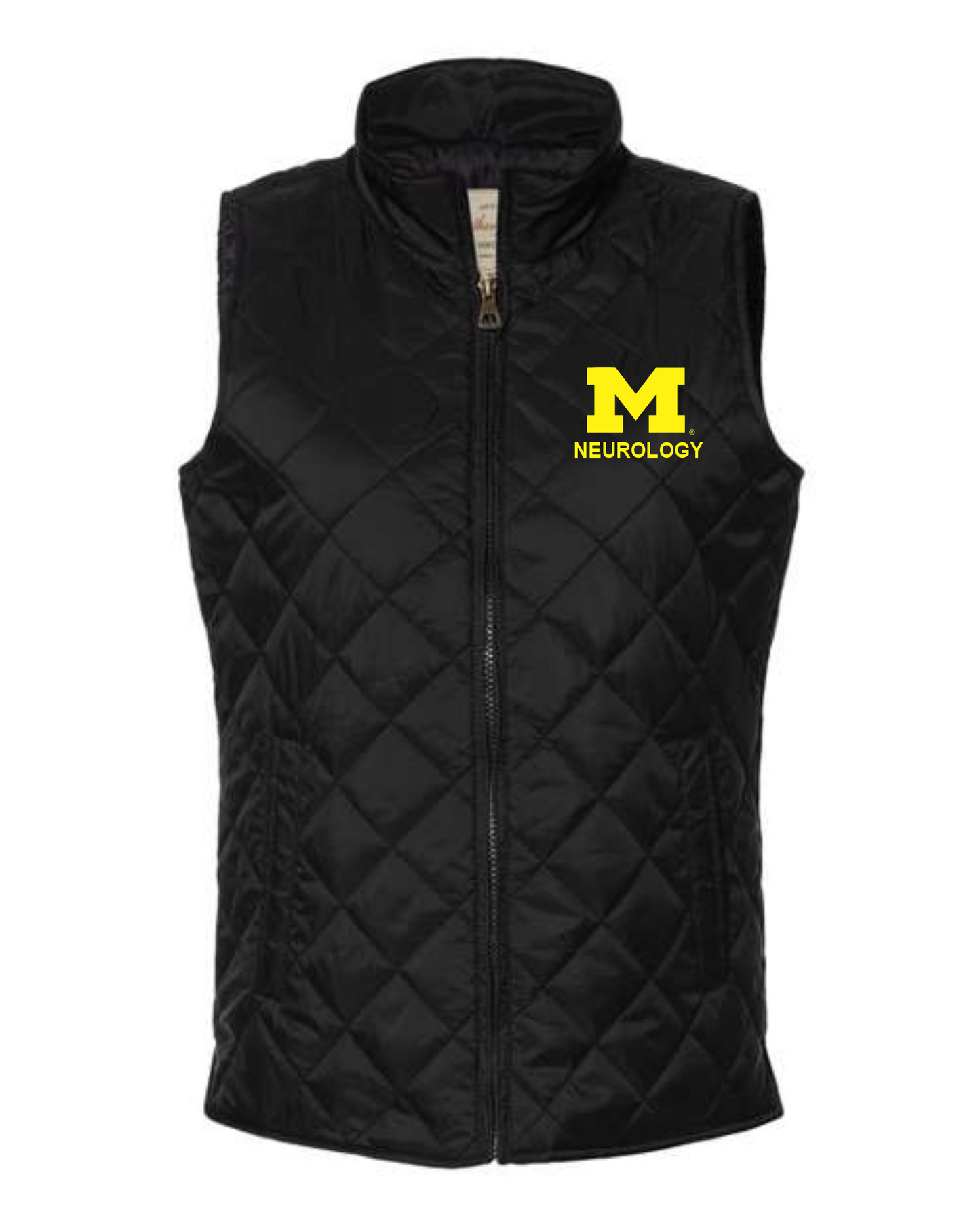 Michigan Neurology Embroidered Vest, Ladies Fit