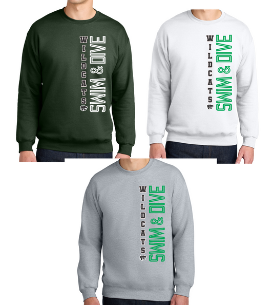Novi Swim & Dive Crewneck Sweatshirt- Design #1
