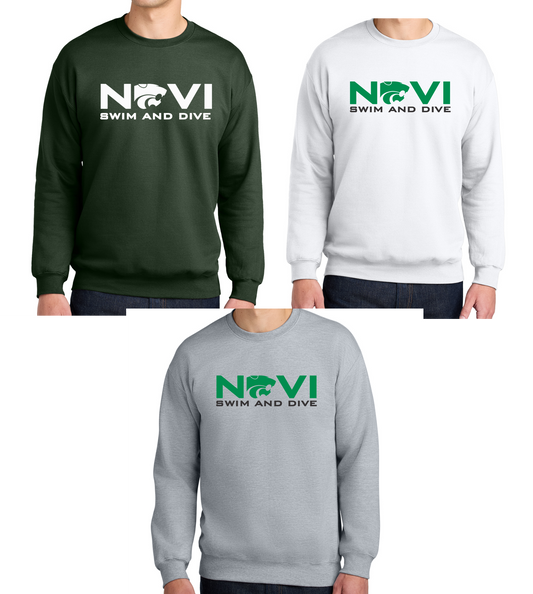 Novi Swim & Dive Crewneck Sweatshirt- Design #3