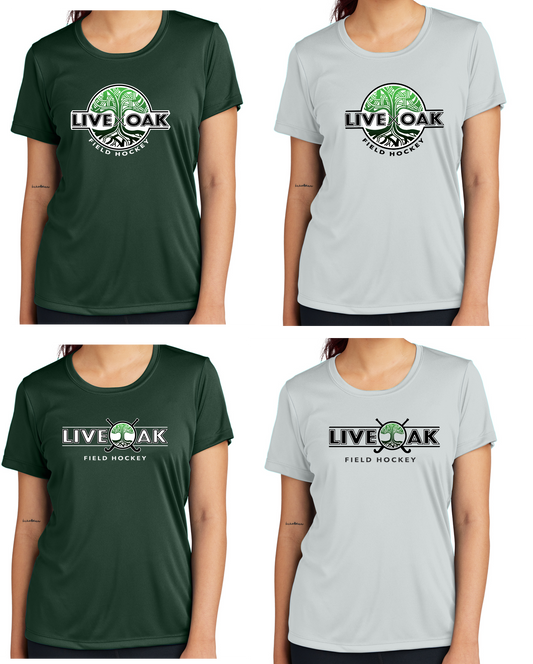 Live Oak Moisture Wicking T-Shirt, Women's Fit