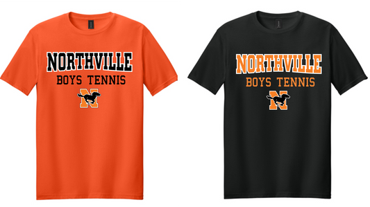 Northville Boys Tennis- Gildan Softstyle t-shirt - Logo #1 Option