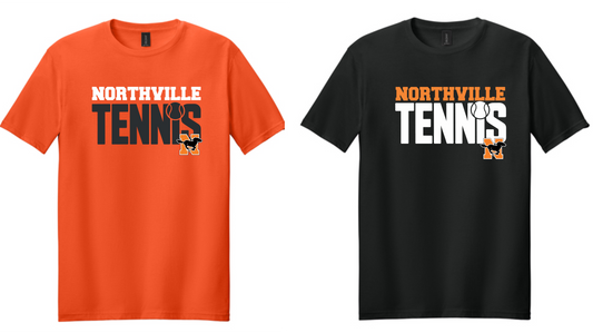 Northville Boys Tennis- Gildan Softstyle t-shirt - Logo #2 Option
