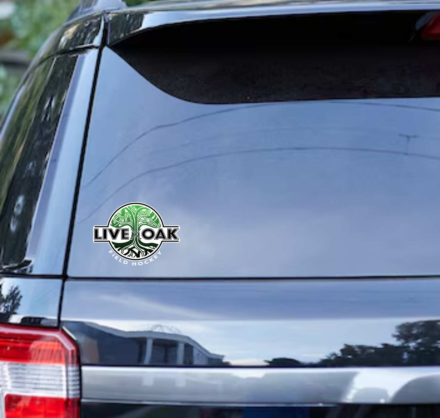 Live Oak Car Sticker