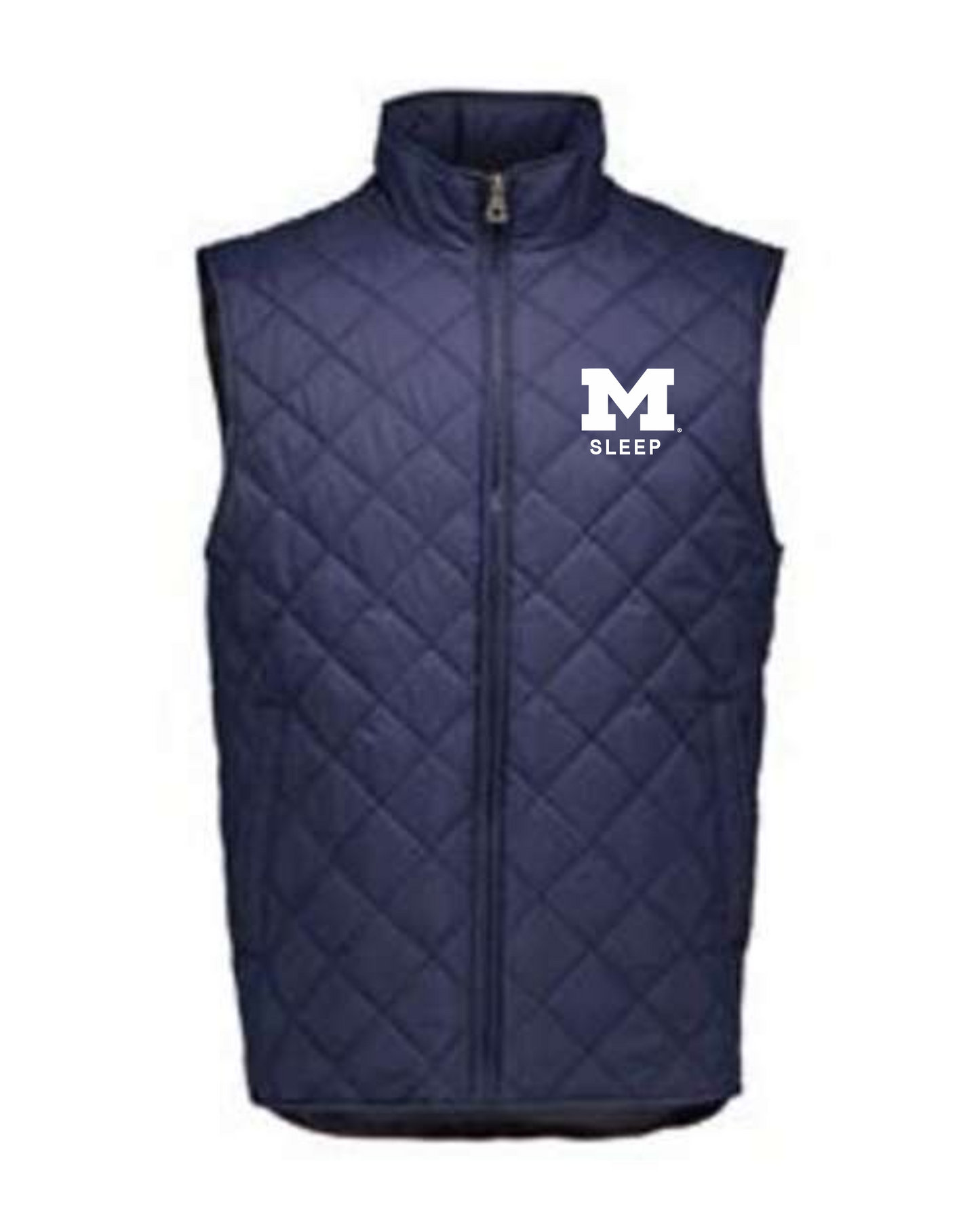 Michigan Sleep Embroidered Vest, Men's Fit