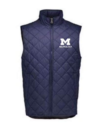 Michigan Neurology Embroidered Vest, Men's Fit