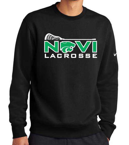 Novi Lacrosse Nike Crew Neck Sweatshirt
