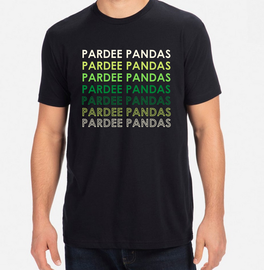 Pardee Pandas Repeat Graphic T-shirt