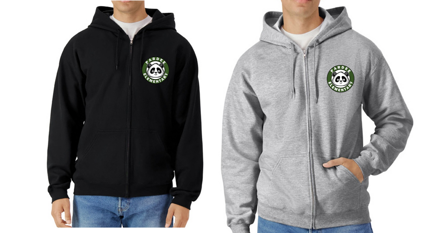 Pardee Elementary Full Zip Hooded Sweatshirt