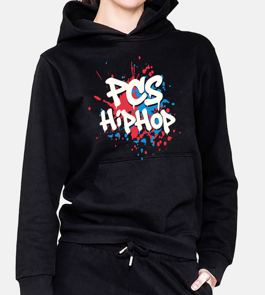 PCS Hip Hop Hoodie, Unisex, oversized fit