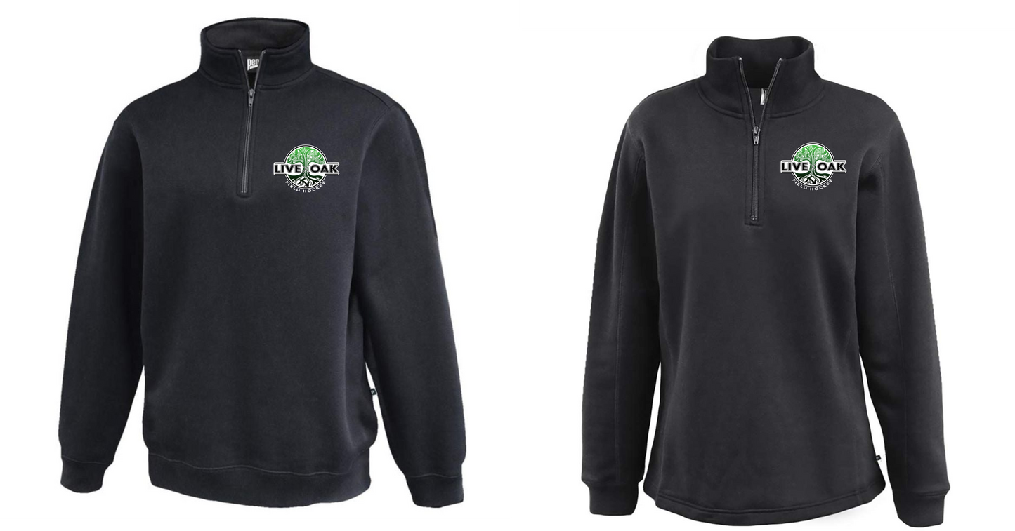 Live Oak Crew 1/4 Zip, Youth and Adult