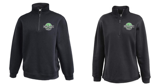 Live Oak Crew 1/4 Zip, Youth and Adult