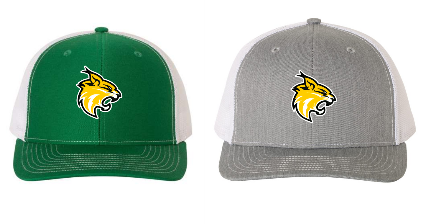 Biggby Bobcats Richardson Snapback Trucker Cap