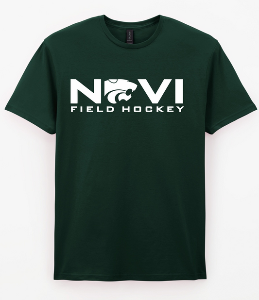 Novi Field Hockey, Gildan Softstyle T-shirt, Logo 2