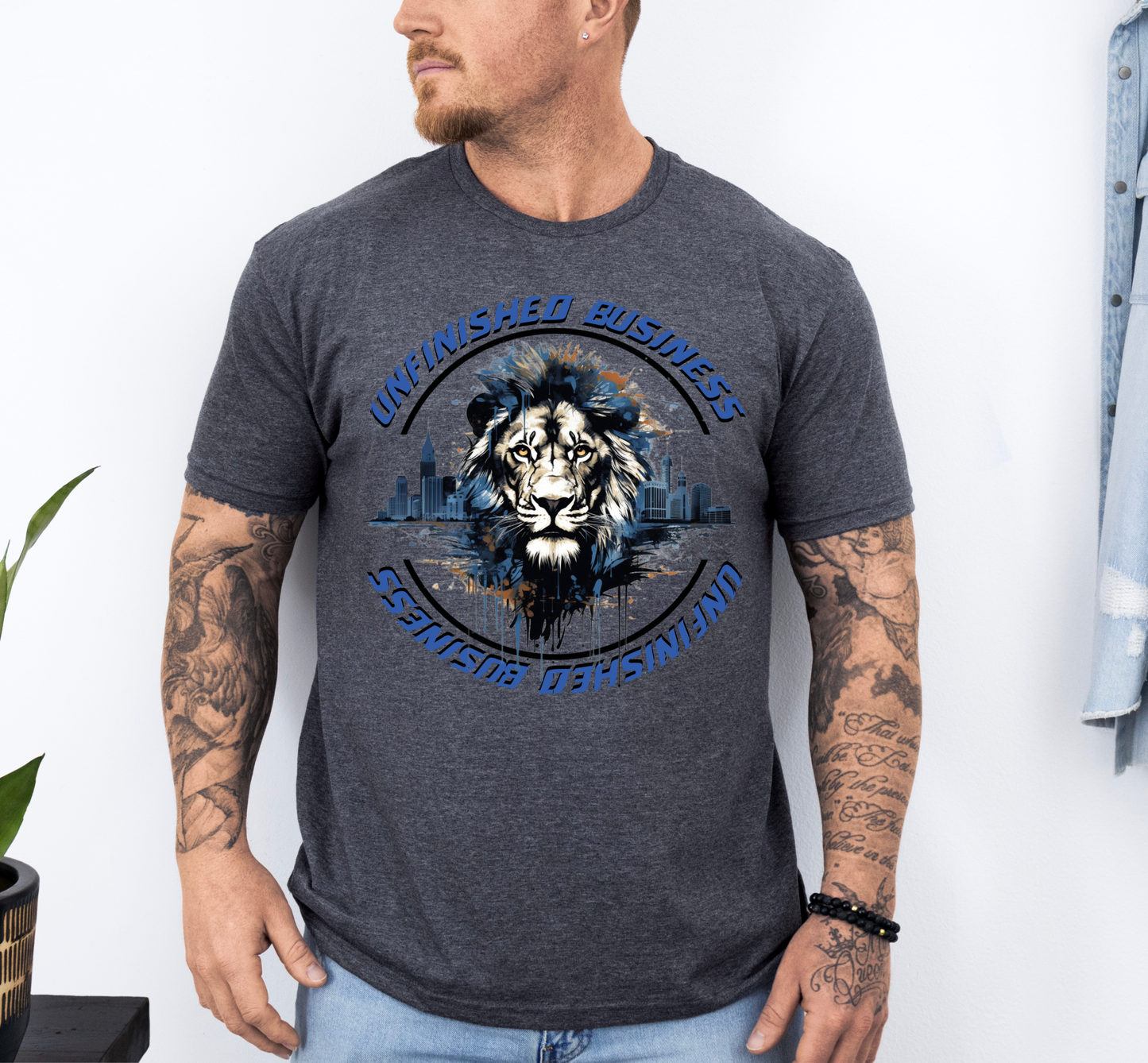 Unfinished Business Detroit Lions T-Shirt (Youth and Adult Sizing)