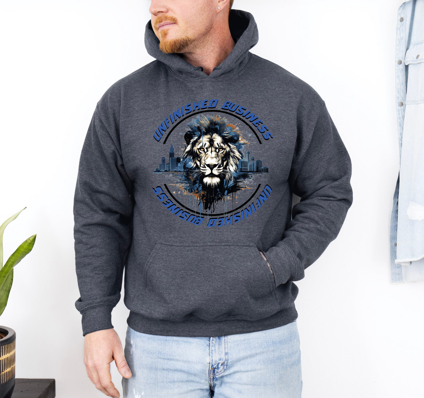 Unfinished Business Detroit Lions Hooded Sweatshirt (Youth and Adult Sizing)