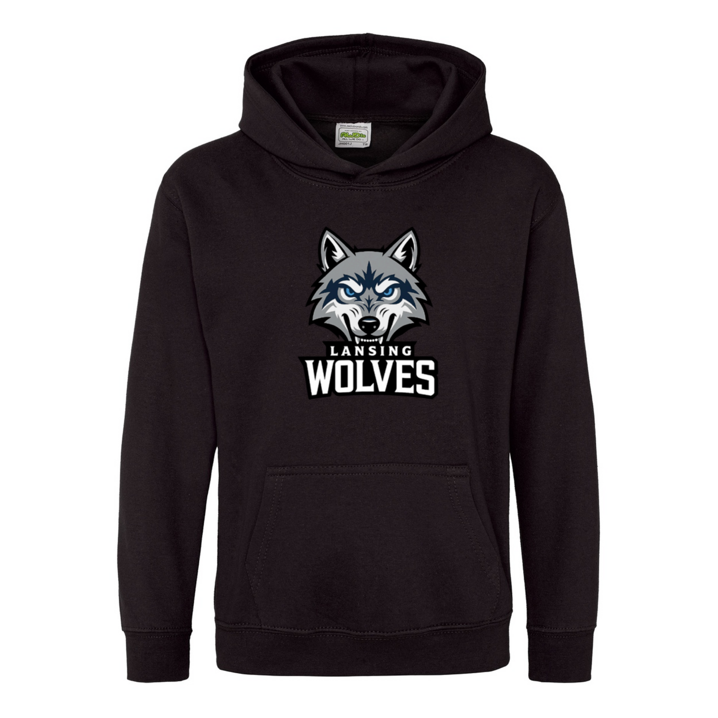 Lansing Wolves Hooded Sweatshirt, Youth