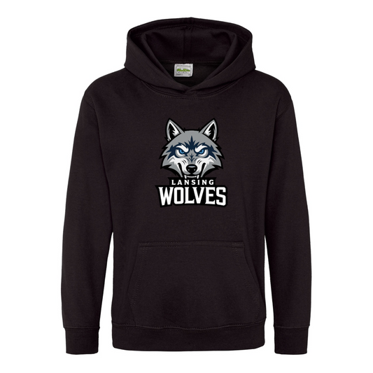 Lansing Wolves Hooded Sweatshirt, Youth