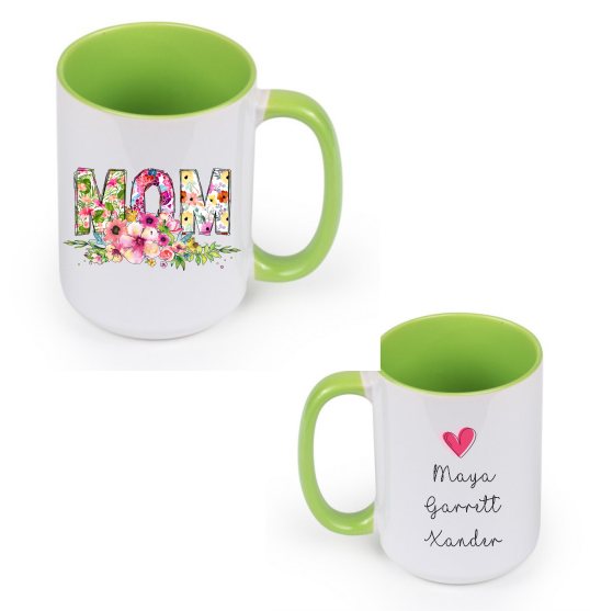 Mother's Day Mug, Floral