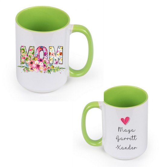 Mother's Day Mug, Floral