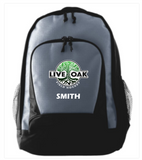 Live Oak personalized/embroidered backpack