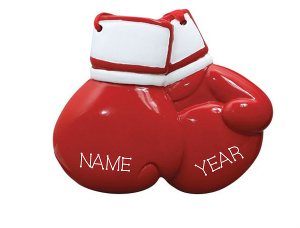 Boxing Gloves - Personalized Christmas Ornament