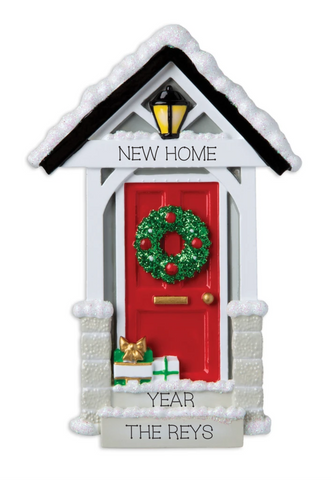 New Front Door- Personalized Ornament