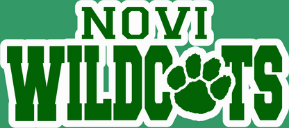 Novi Wildcats Car/Decal Sticker