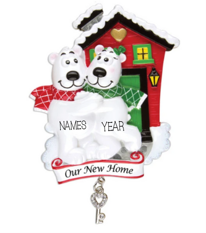 Our New Home Personalized Ornament