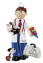 Veterinarian, Male- Personalized Ornament