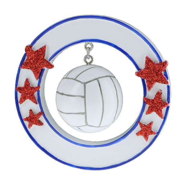 Volleyball 3D- Personalized Christmas Ornament