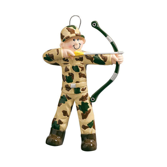 Hunter, Bow Hunter- Personalized Ornament