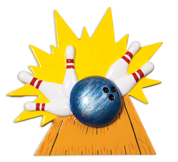 Bowling- Personalized Ornament