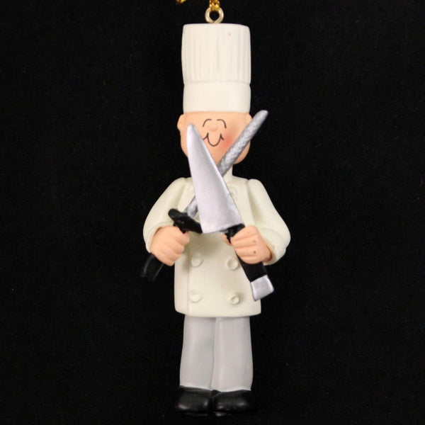 Chef, Male- Personalized Ornament