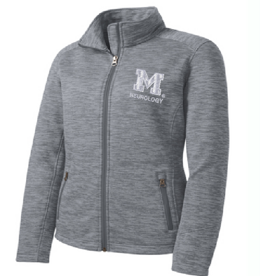 Port Authority® Digi Stripe Fleece Jacket, Michigan Neurology, Ladies Fit