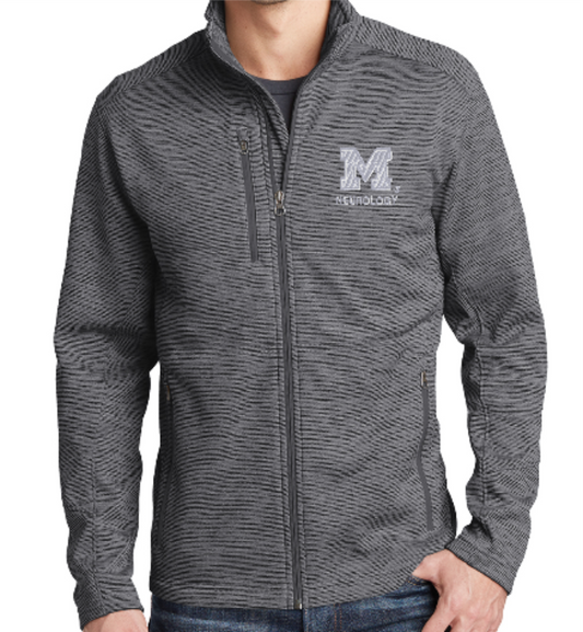 Port Authority® Digi Stripe Fleece Jacket, Michigan Neurology, Unisex Fit