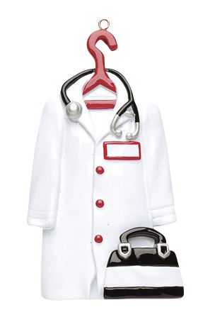 Doctor Coat- Personalized Ornament