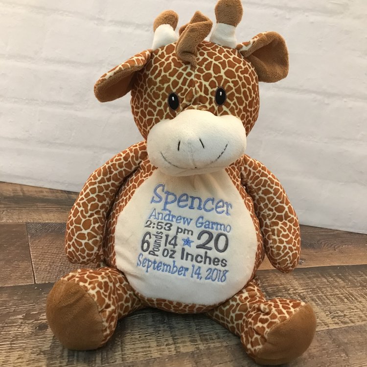 Personalized Stuffed Animals For Baby Boy New Baby Personalzed