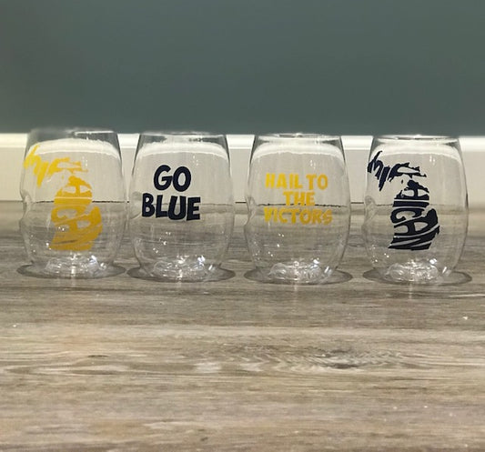 Maize & Blue Govinos (set of 4)