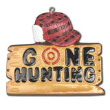 Hunting, Gone Hunting- Personalized Christmas Ornament