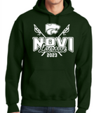 Novi Lacrosse Hooded Sweatshirt, Logo 1