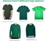 Deerfield Elementary Spirit Wear, Green Shirt- YOUTH SIZES