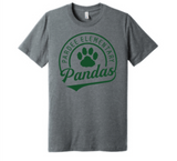 Pardee Pandas Grey t-shirt, Logo 2
