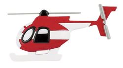 Helicopter Personalized Christmas Ornament