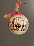 Away in a Manger- Personalized Ornament