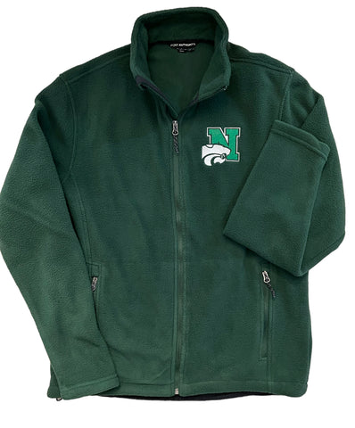 Novi Wildcats Green Full Zip Fleece,(Youth-Adult)