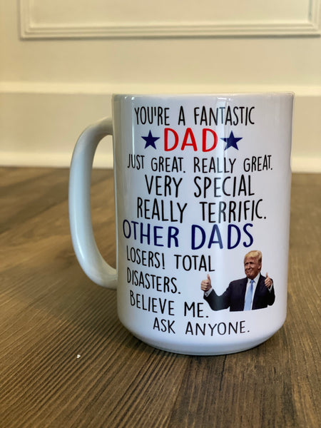 Trump Theme Dad Mug