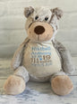 Personalized Bear Cubbie, Stuffed Animal