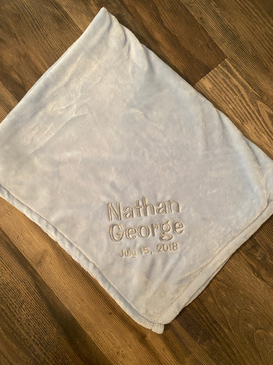 Personalized Baby Blanket