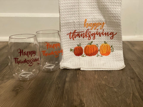 Happy Thanksgiving gift set