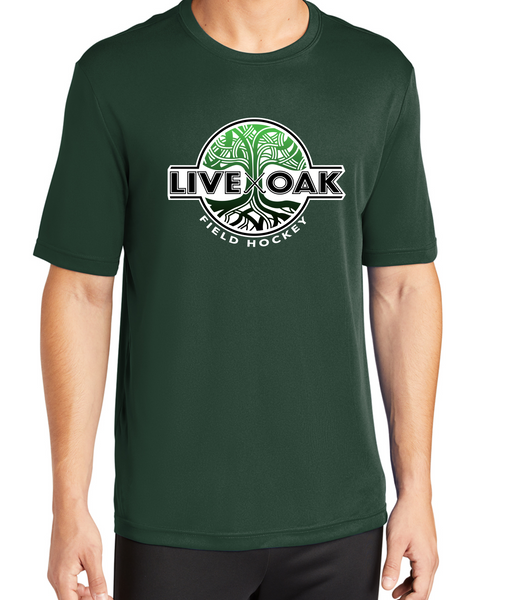 Live Oak Moisture Wicking T-Shirt, Men's/Unisex Fit